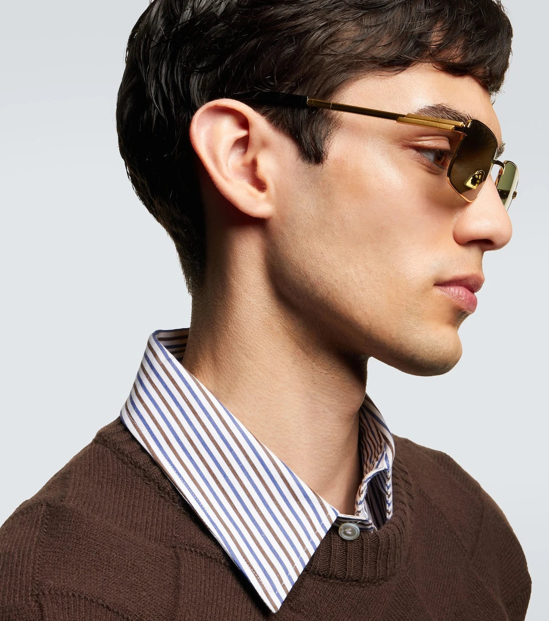 Bottega Veneta - Classic rectangular sunglasses