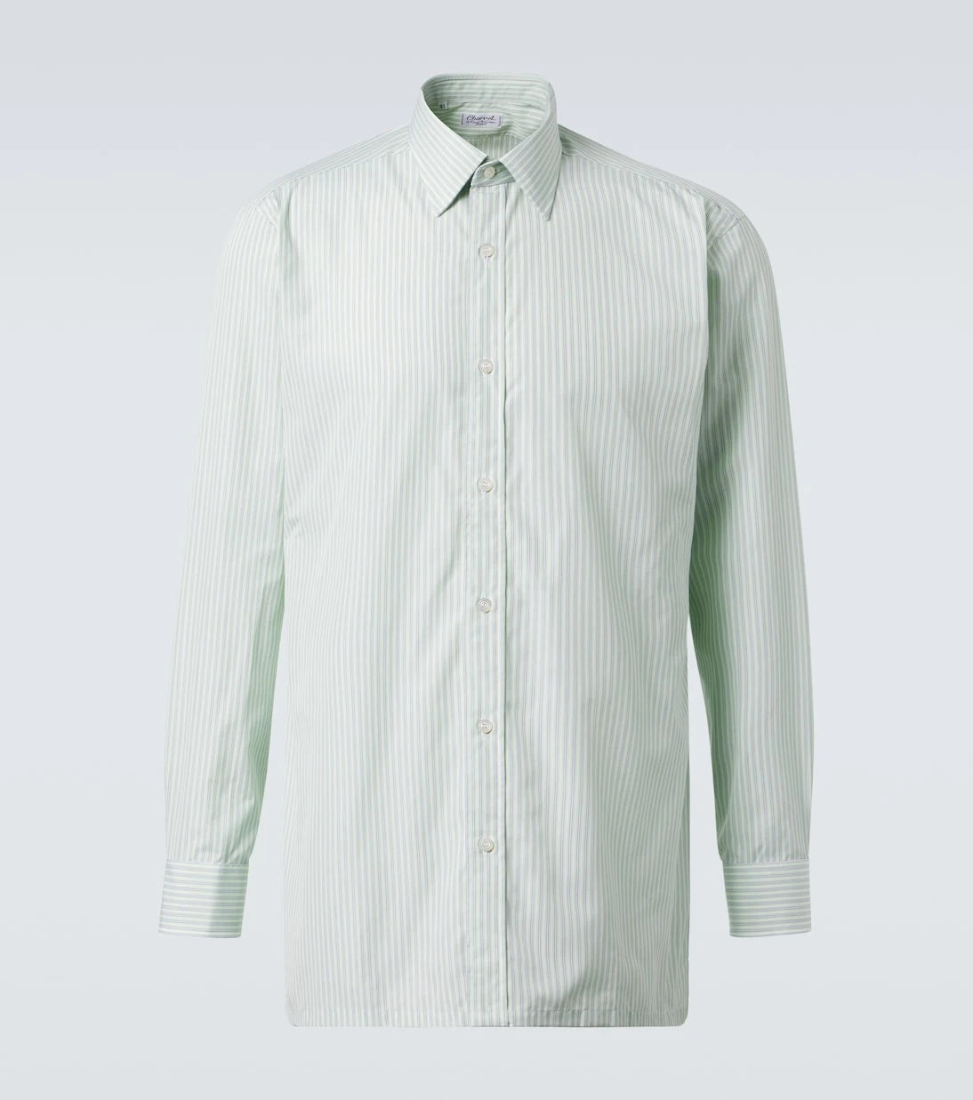 Charvet - Striped cotton poplin shirt