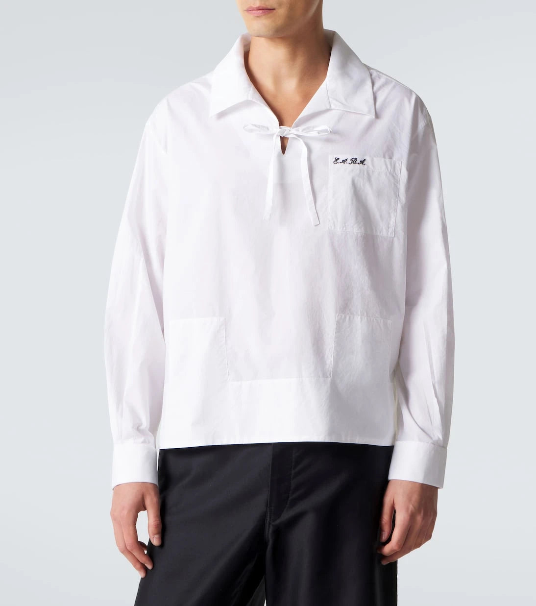 Bode - Cotton poplin top