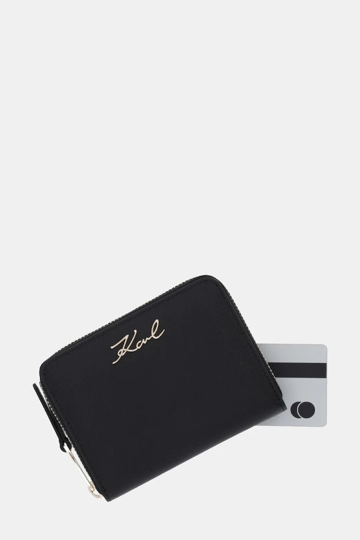 Кожен портфейл Karl Lagerfeld K/SIGNATURE