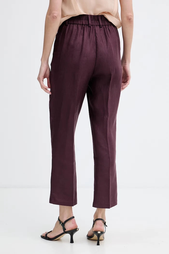 Sisley kadın keten pantolon