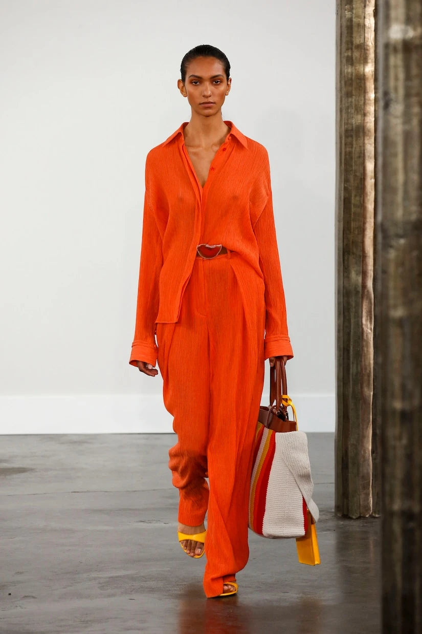 Gabriela Hearst - Thomazia cotton and silk pants
