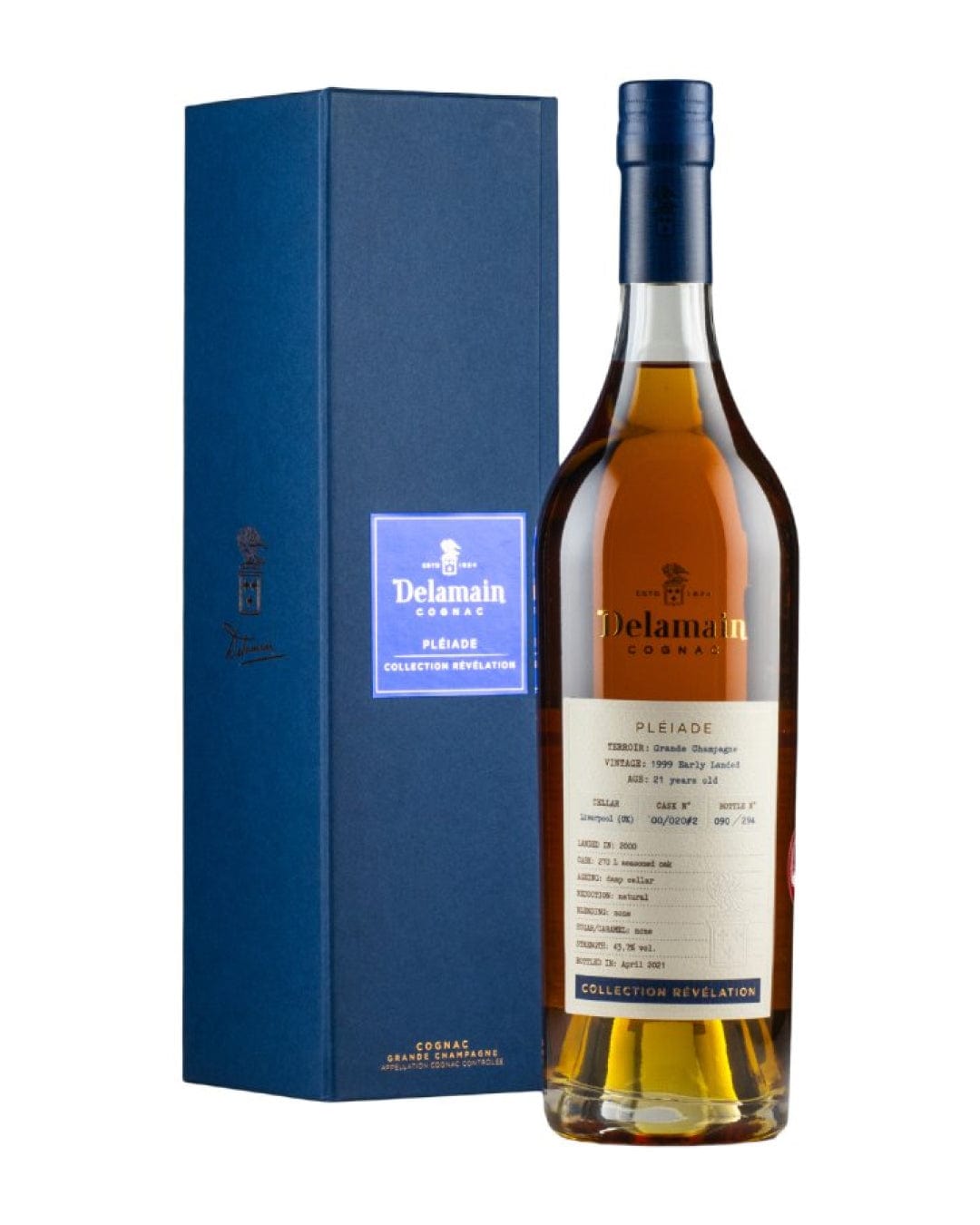 Delamain Collection Revelation Early Landed 1999 Cognac, 70 cl