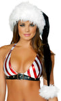 Black and White Santa Hat