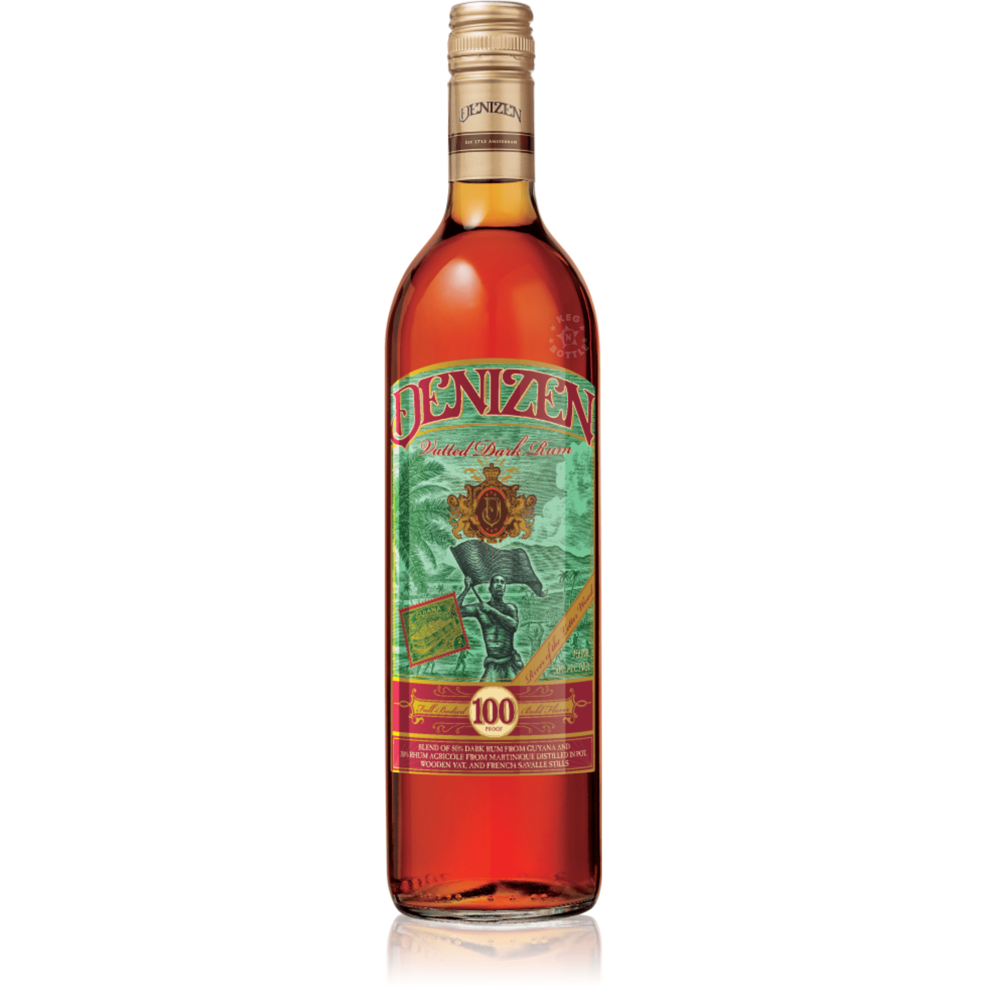 Denizen Vatted Dark Rum (750 ml)