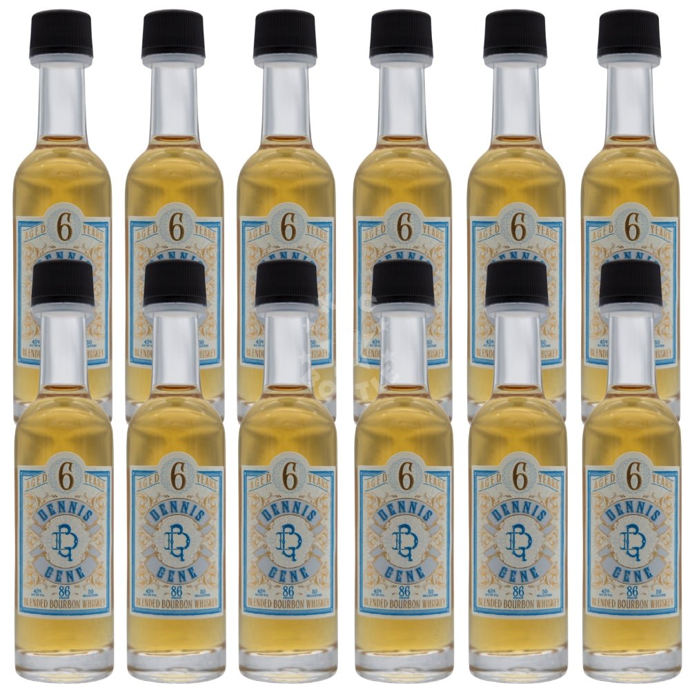 Dennis Gene Blended Bourbon - Pack of 12 (50ml)