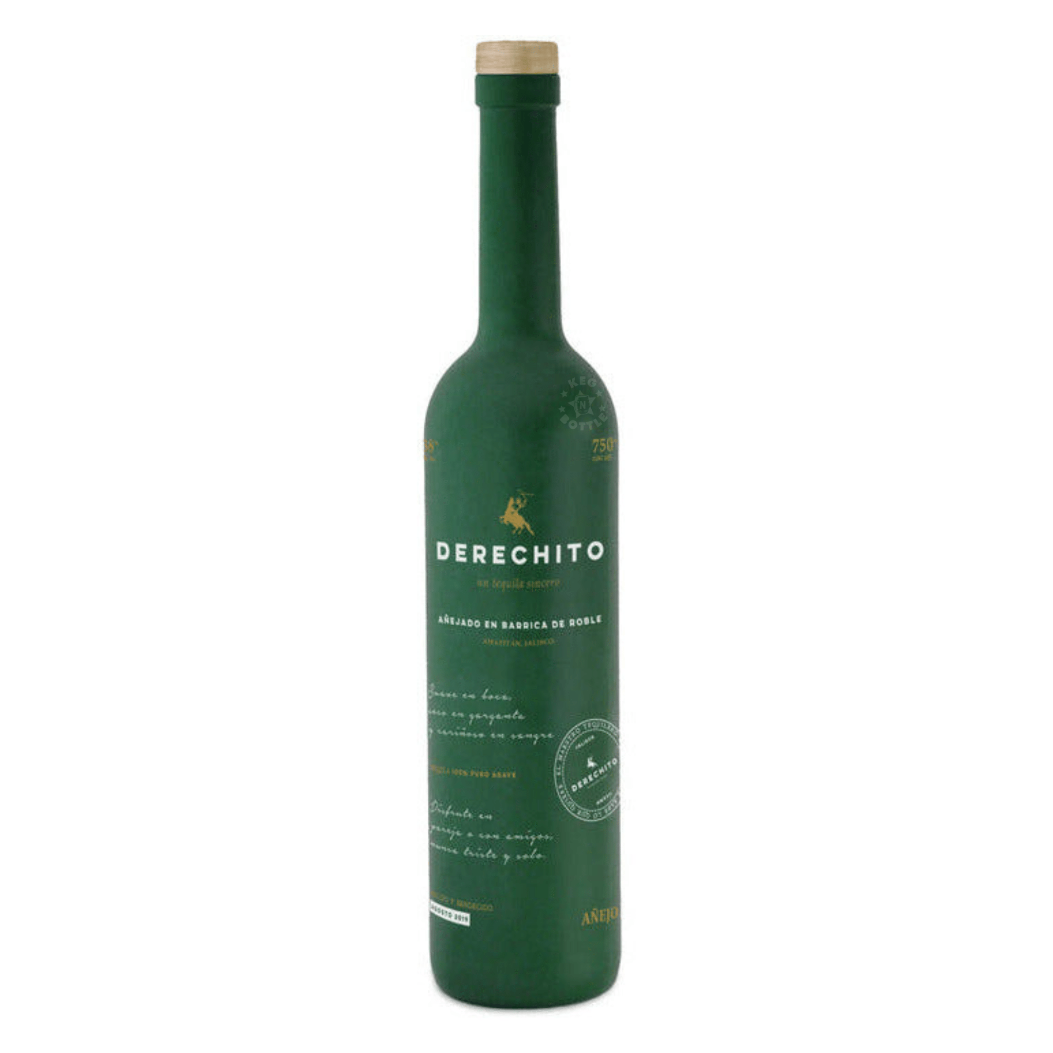 Derechito Tequila Anejo (750 ml)