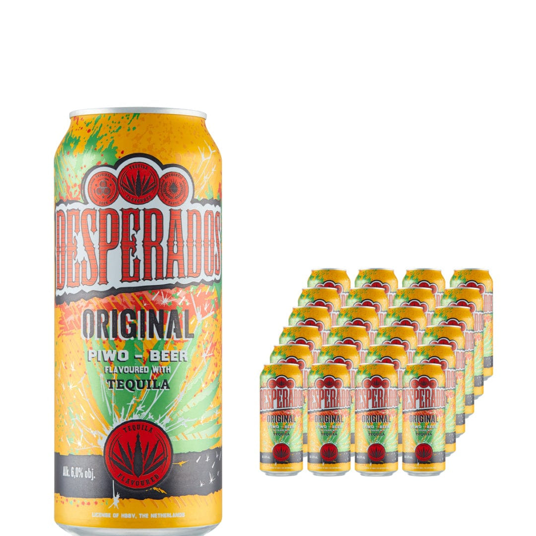Desperados Premium Tequila Lager Cans Multipack, 24 x 440 ml