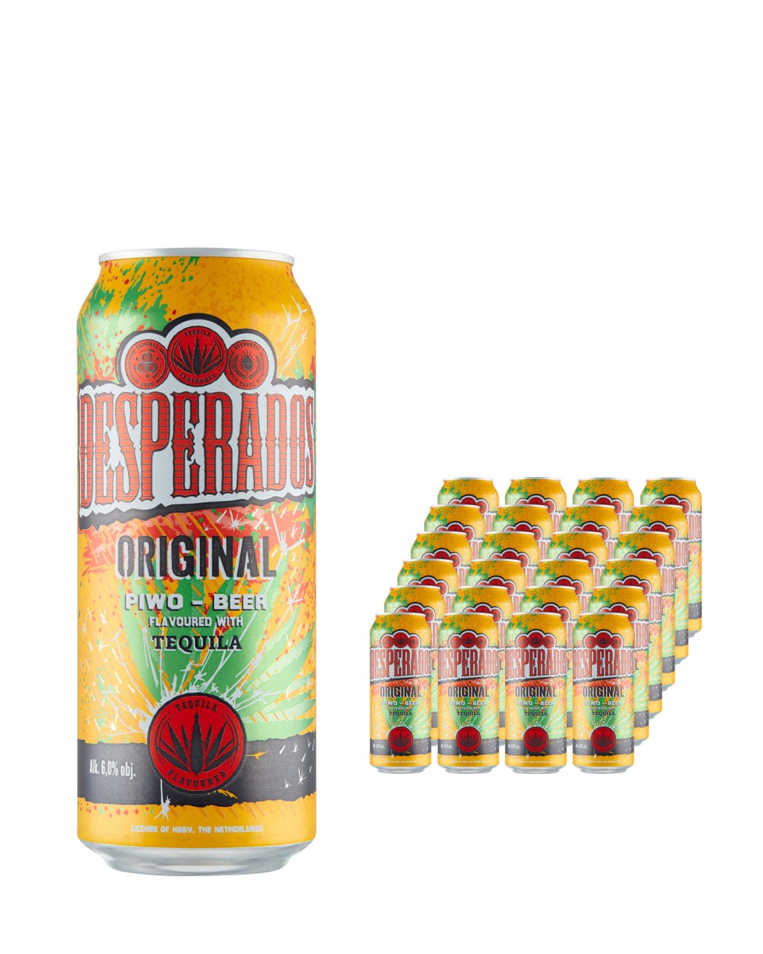 Desperados Premium Tequila Lager Cans Multipack, 24 x 440 ml