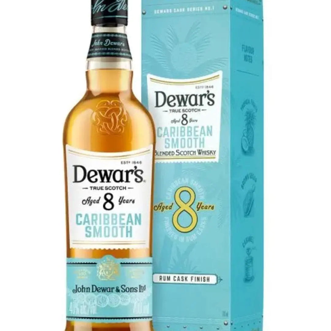 Dewars Caribbean Smooth 8 Year Old Blended Scotch Whisky, 70 cl