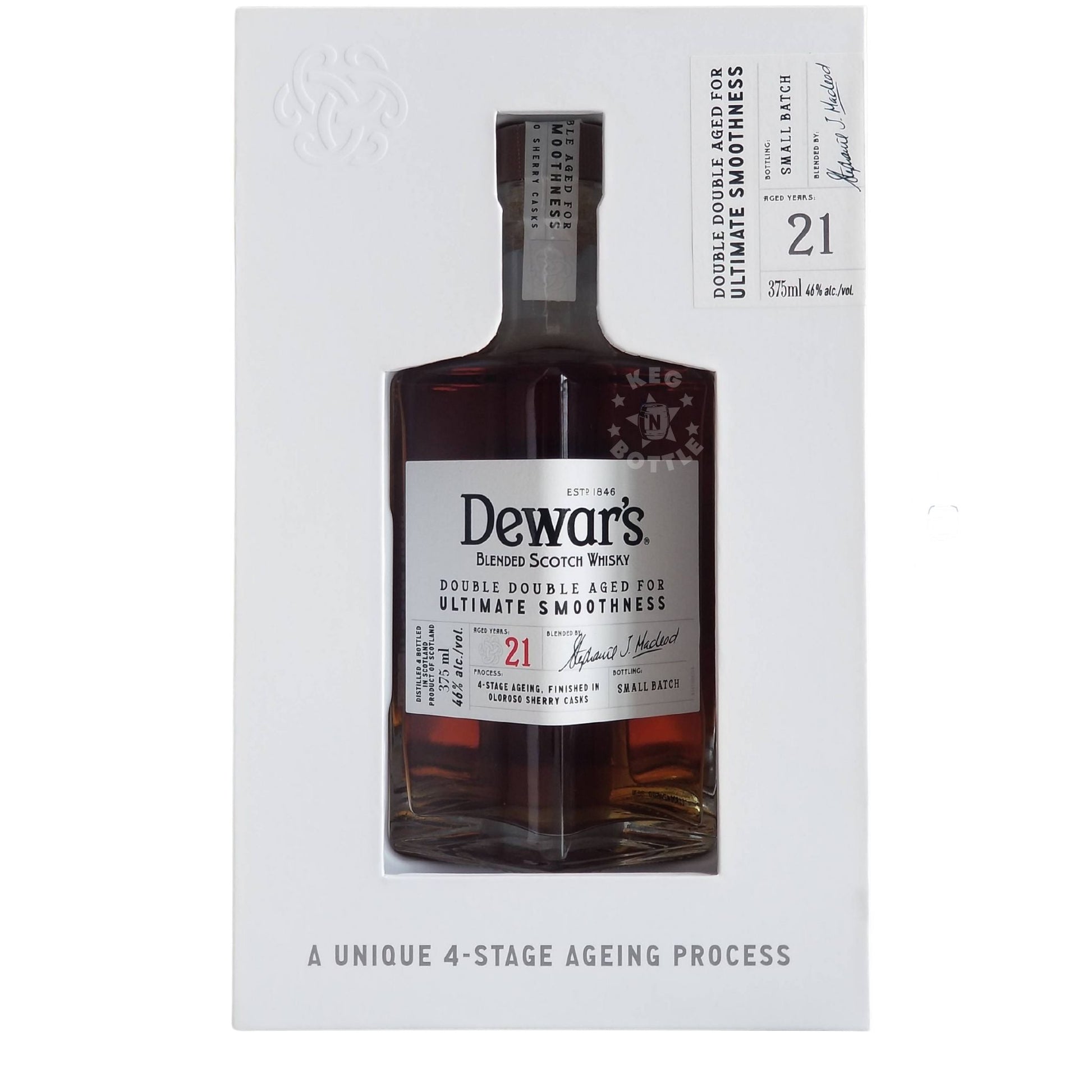 Dewars Double Double Aged 21 Year (375 mL)