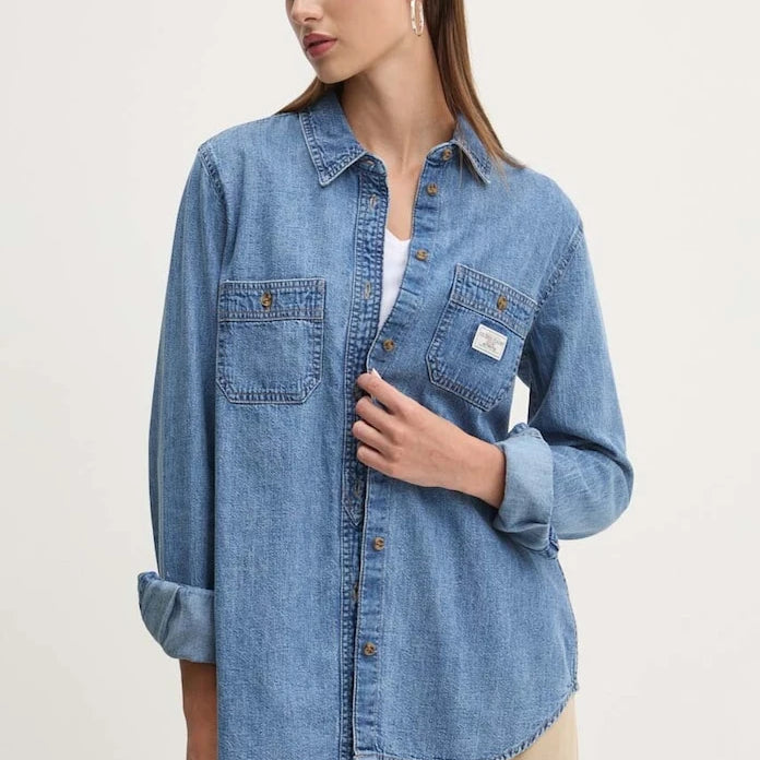Дънкова риза Guess Jeans
