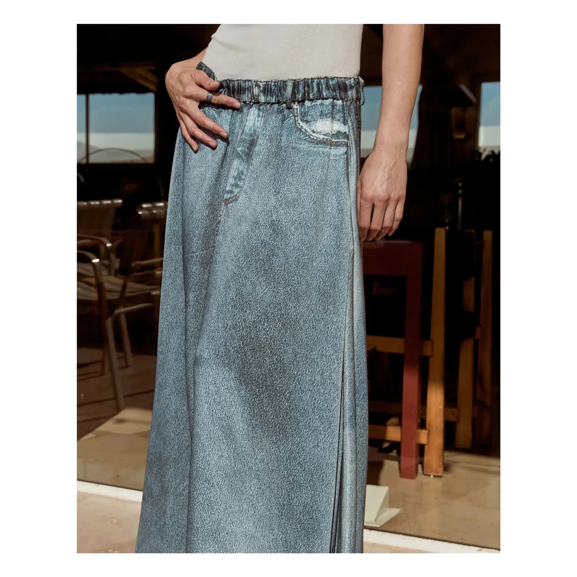 Mes Demoiselles - Isa skirt | Blue