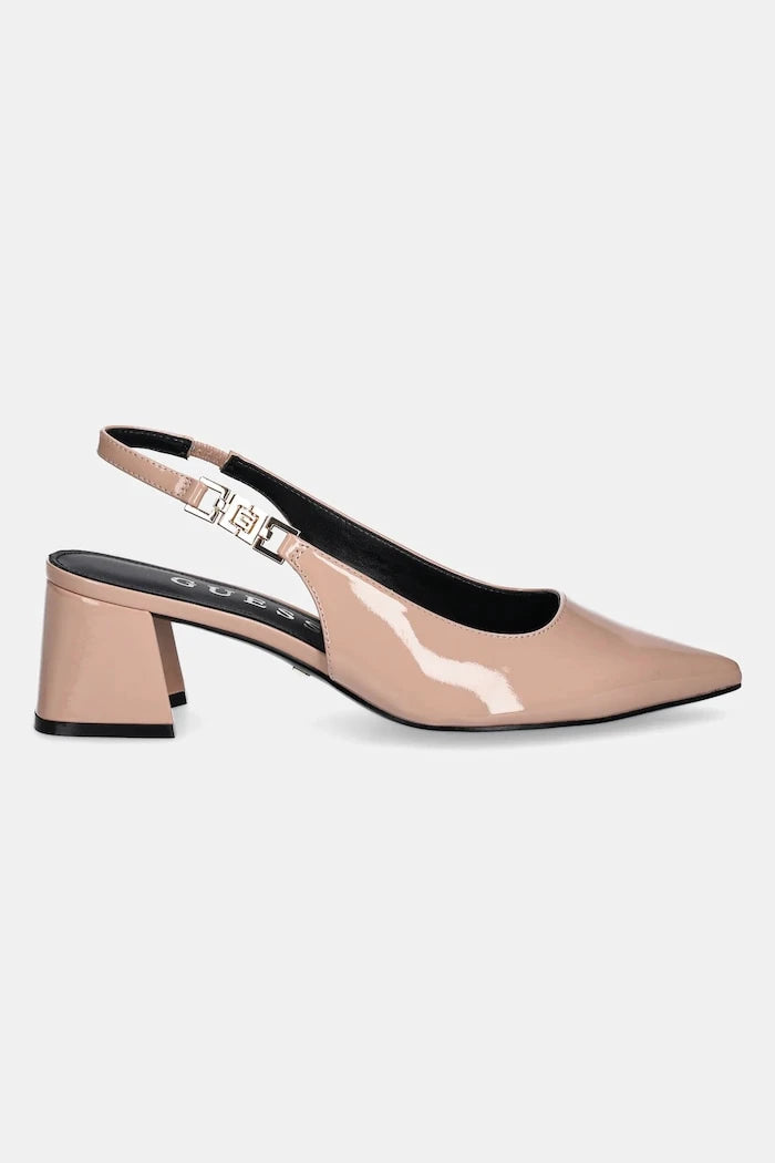 Обувки с дебел ток Guess ZABELA