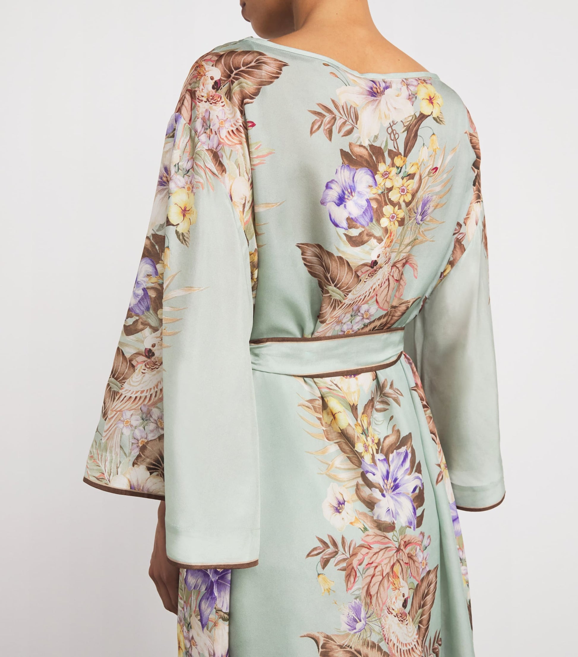 Zimmermann Multi Silk Coco Tunic Midi Dress