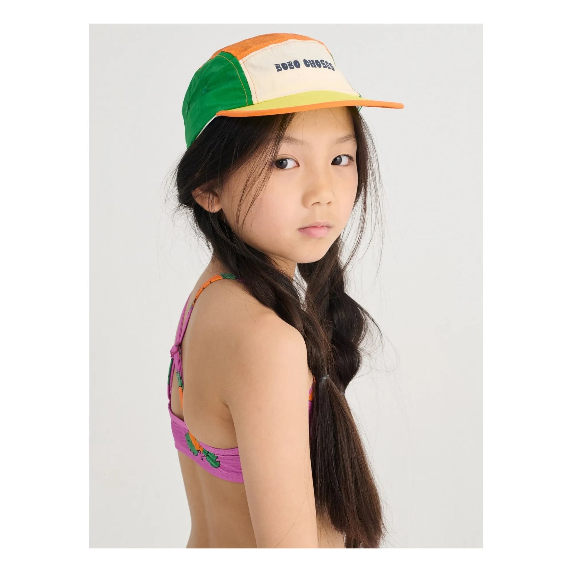 Bobo Choses - Colorblock cap | Orange