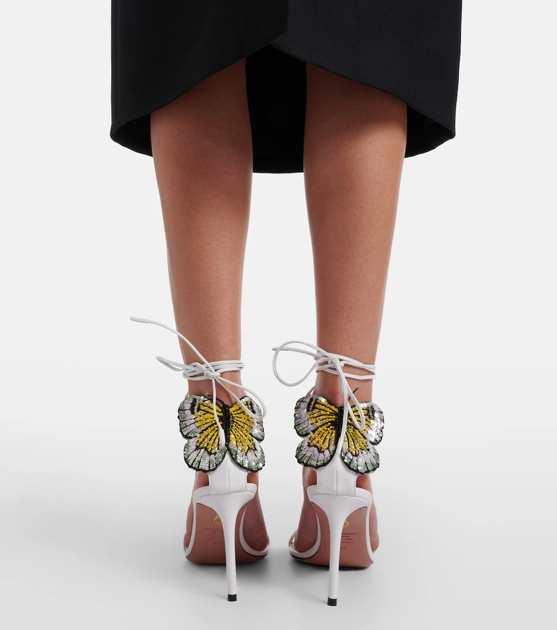 Aquazzura - Papillon D'Amour leather sandals