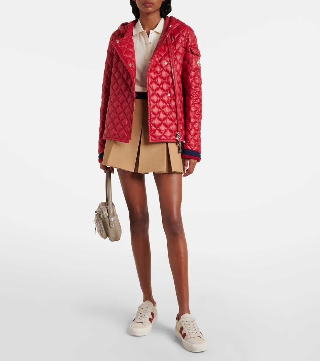 Moncler - Monaco2 suede sneakers