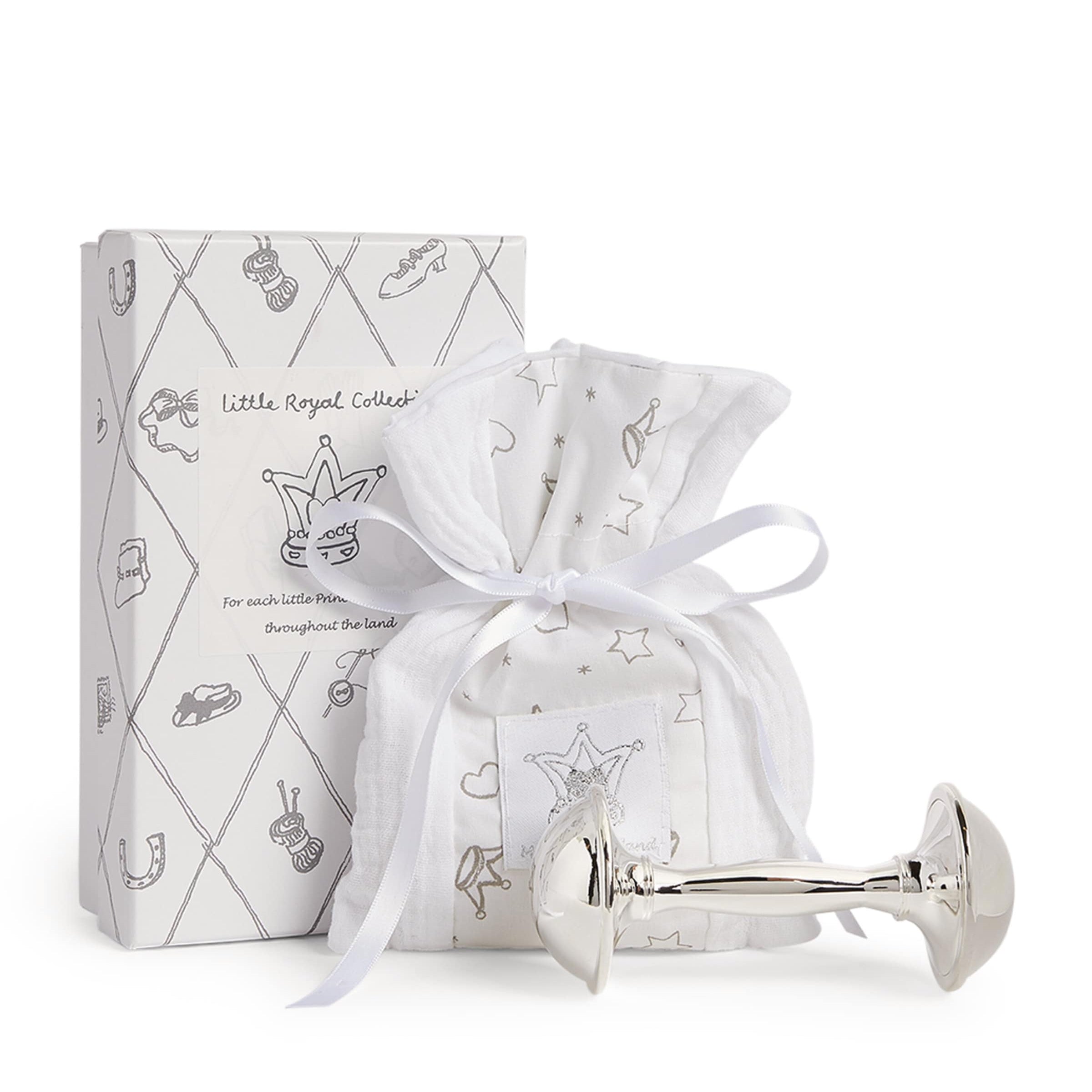 English Trousseau Kids Little Royal Rattle