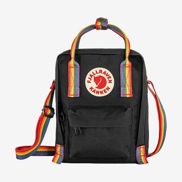 Чанта през рамо Fjallraven Kanken Rainbow Sling