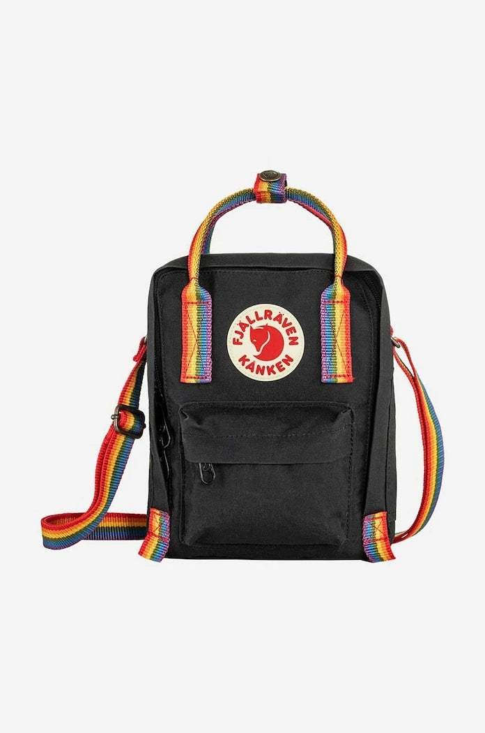 Чанта през рамо Fjallraven Kanken Rainbow Sling