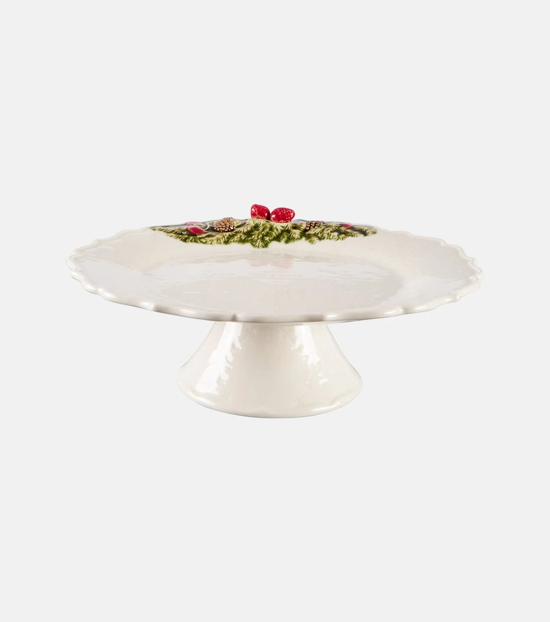 Bordallo Pinheiro - Earthenware cake stand