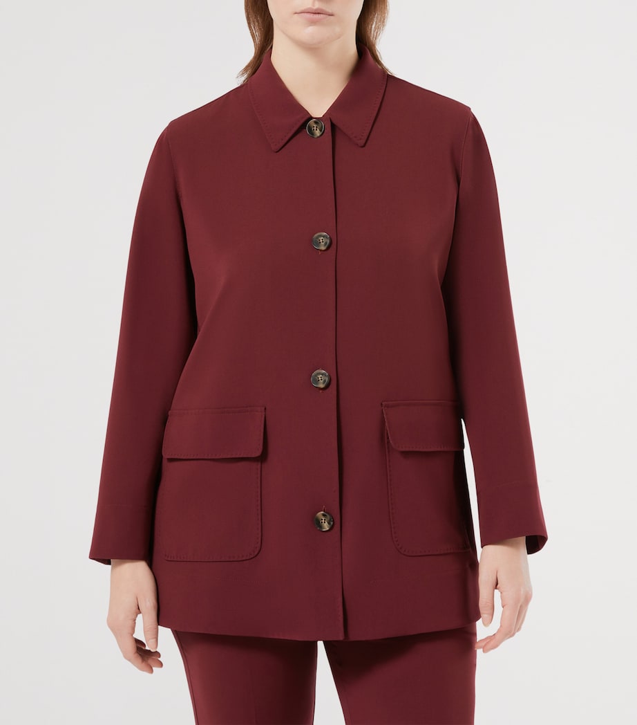 Red Cady Luxsca Tunic Jacket