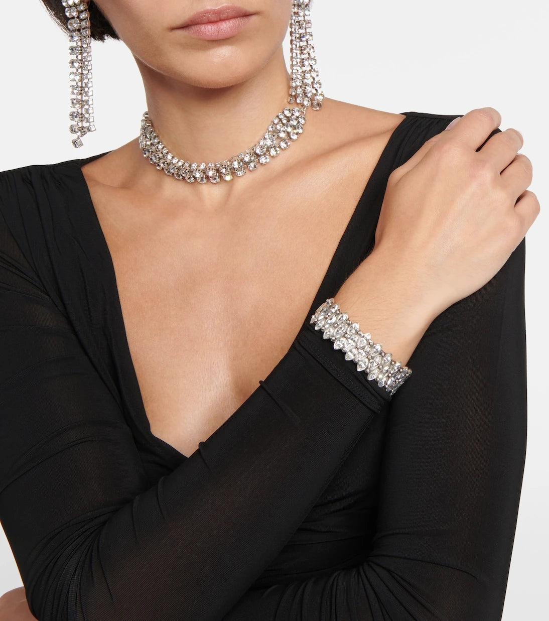 Isabel Marant - Celenia crystal-embellished cuff bracelet
