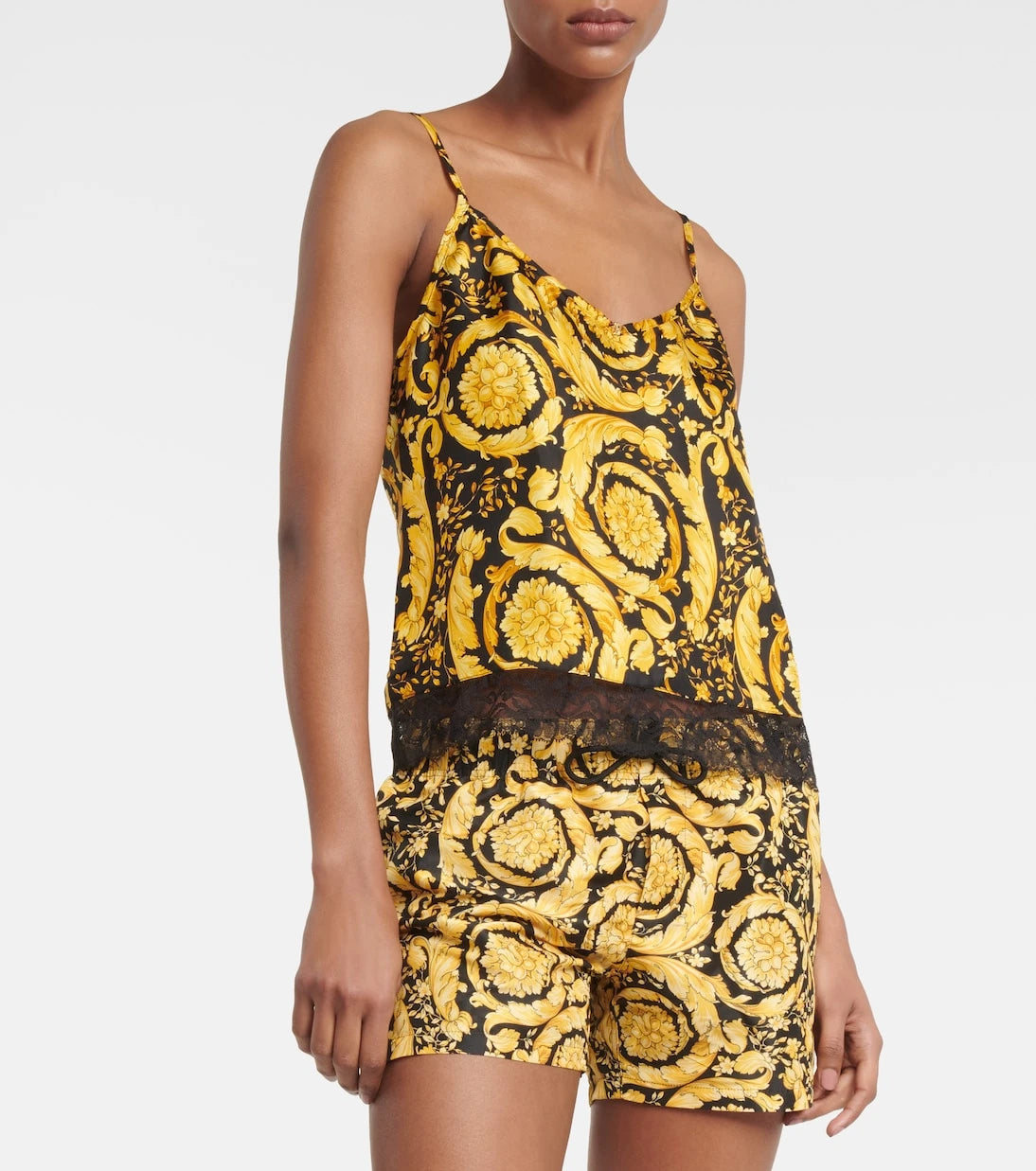 Versace - Barocco silk camisole