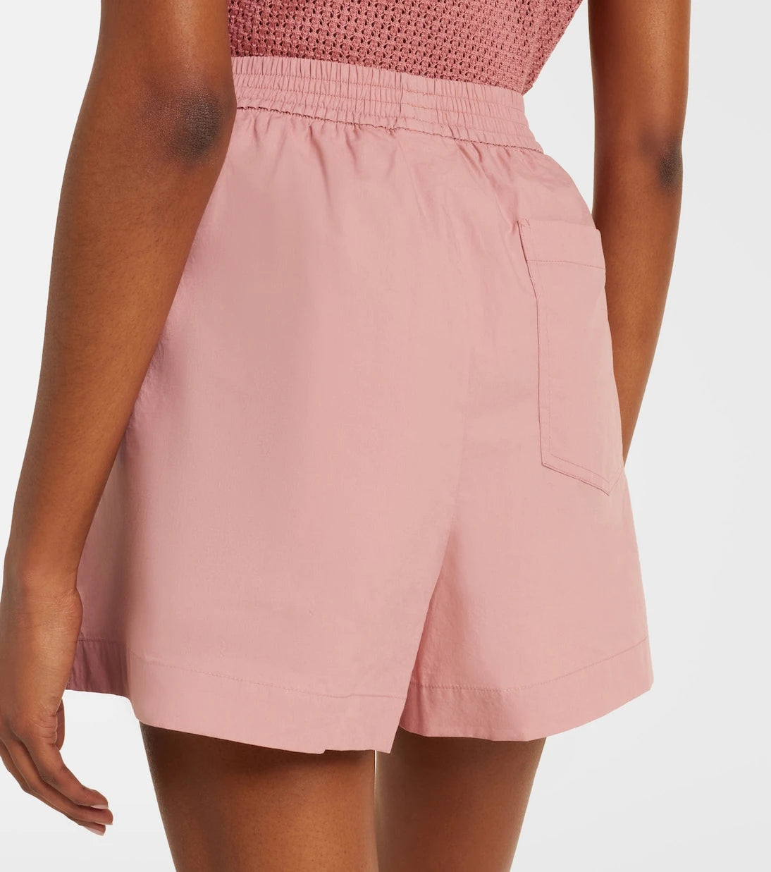 Varley - Morales cotton poplin shorts