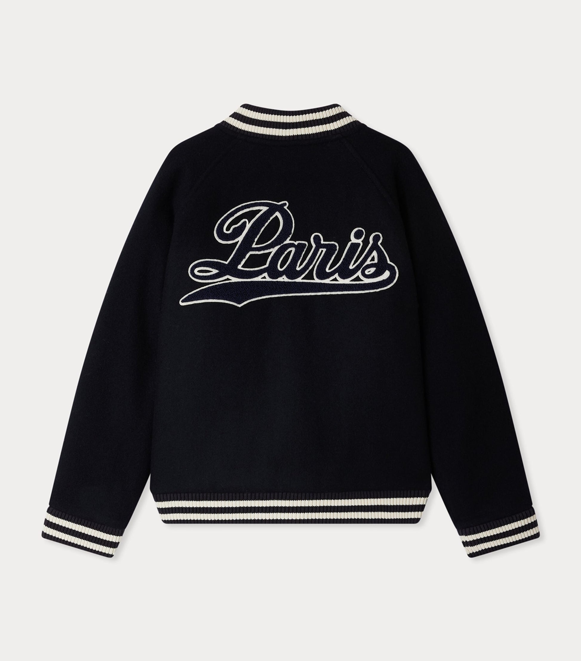 Virgin Wool-Blend Varsity Jacket (4-8 Years)