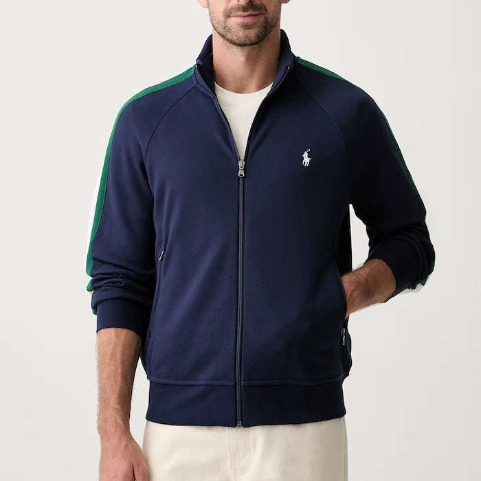 Polo Ralph Lauren суичър с цип мъжки с памук