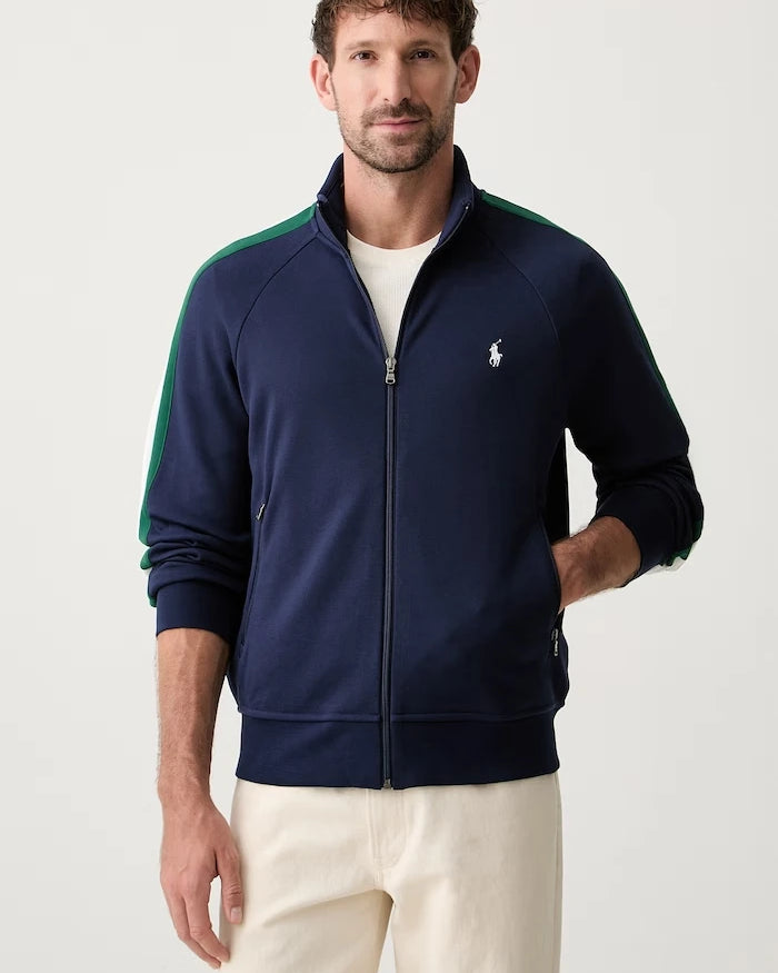 Polo Ralph Lauren pamuklu erkek fermuarlı sweatshirt