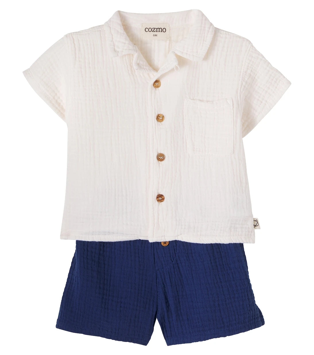 Cozmo - Baby Abel shirt and Dale shorts set