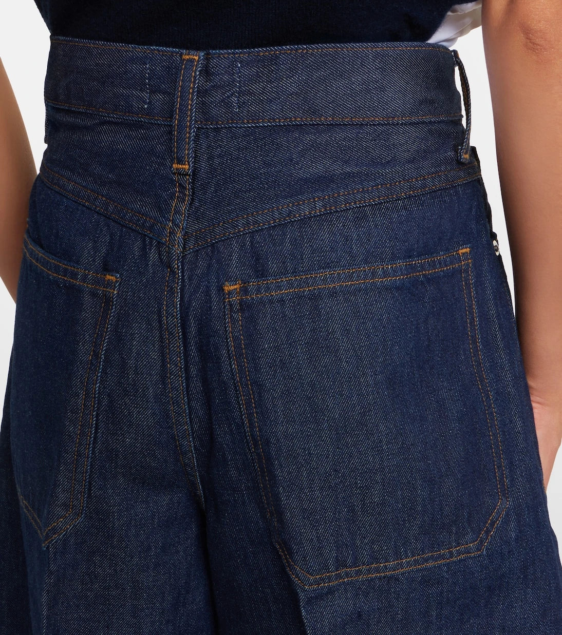 Agolde - Nolan denim Bermuda shorts