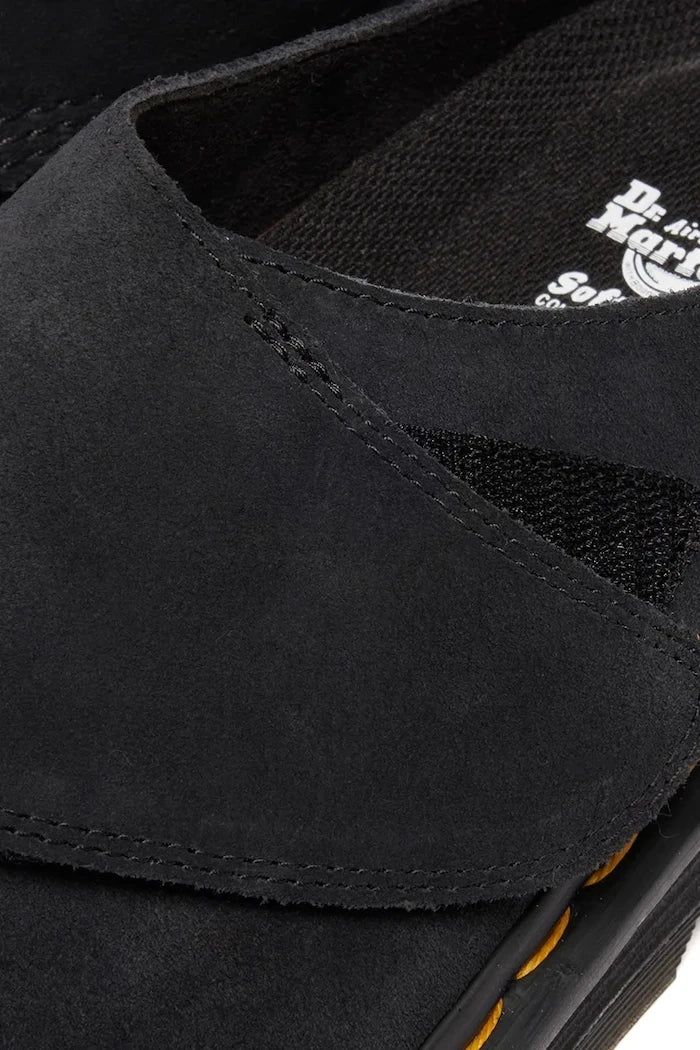 Велурени чехли Dr. Martens ZebZag AnyWair Mule