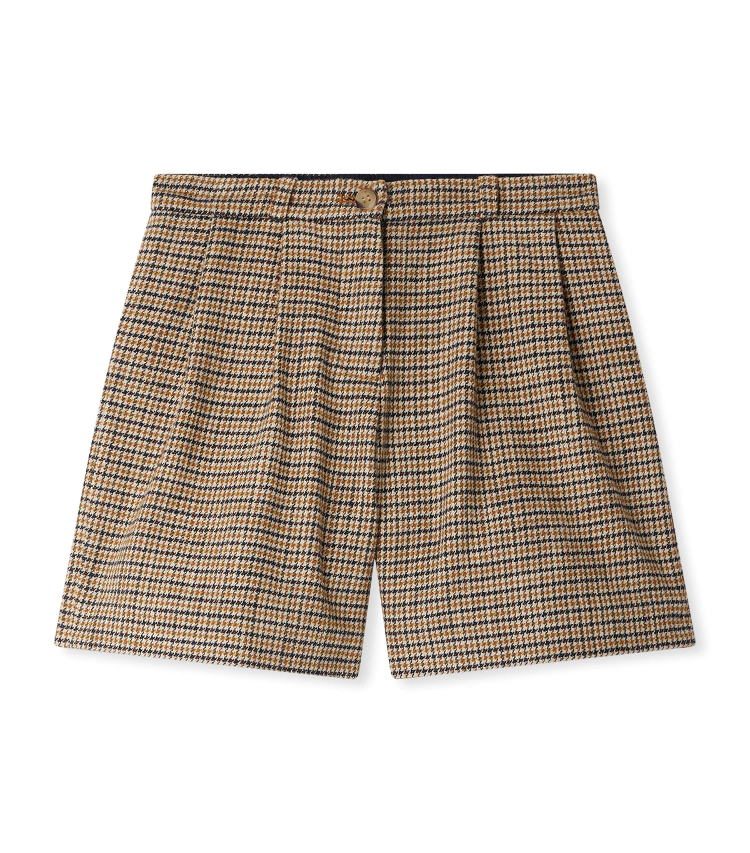 Bonpoint Cotton-Blend Plaid Flannel Shorts (4-8 Years)