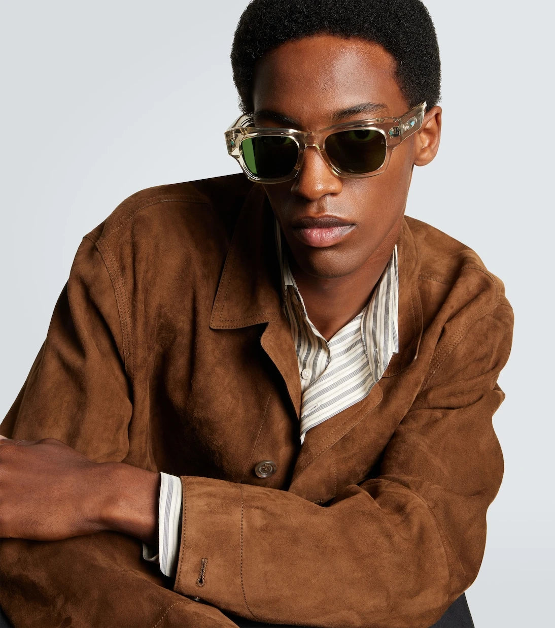 Jacques Marie Mage - x Alanui Zuma square sunglasses