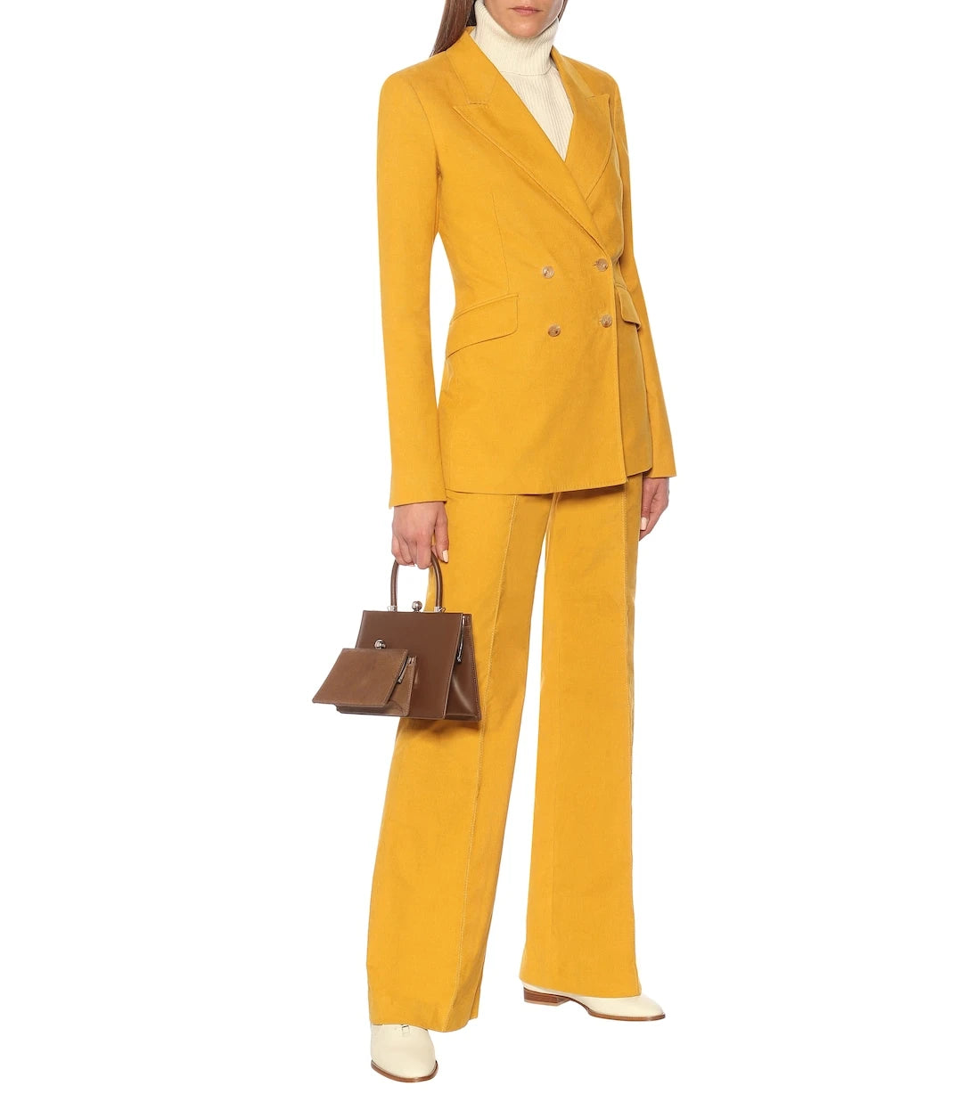 Gabriela Hearst - Angela double-breasted cotton blazer