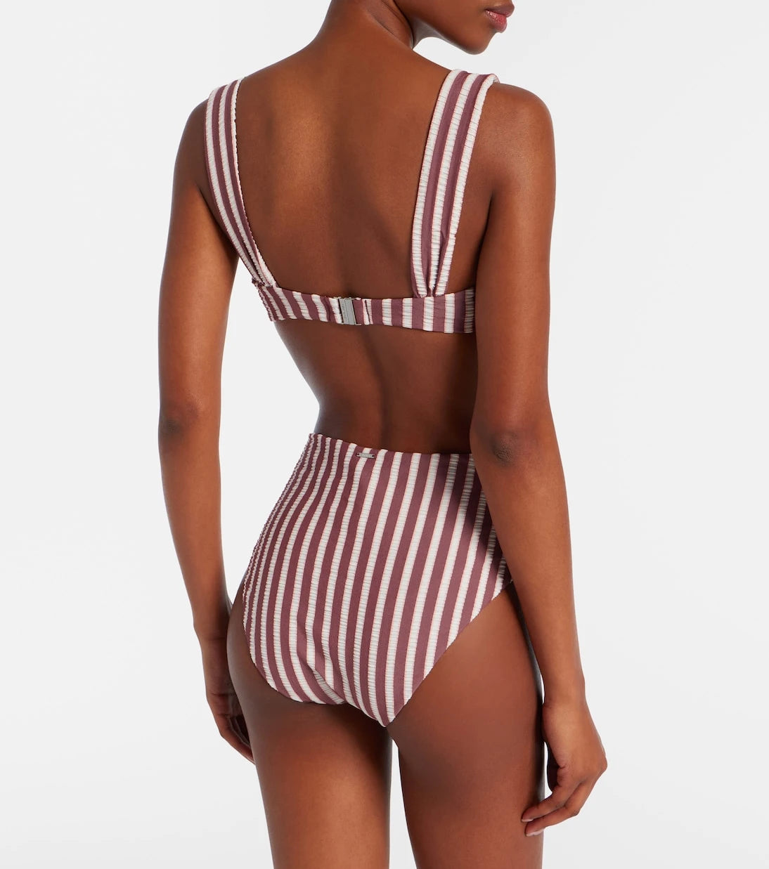 Simkhai - Anniston striped bikini top