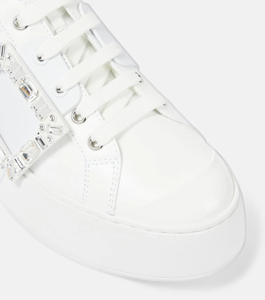 Roger Vivier - Viv' Skate leather sneakers