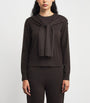 Brown Cashmere Sonja 2-In-1 Sweater