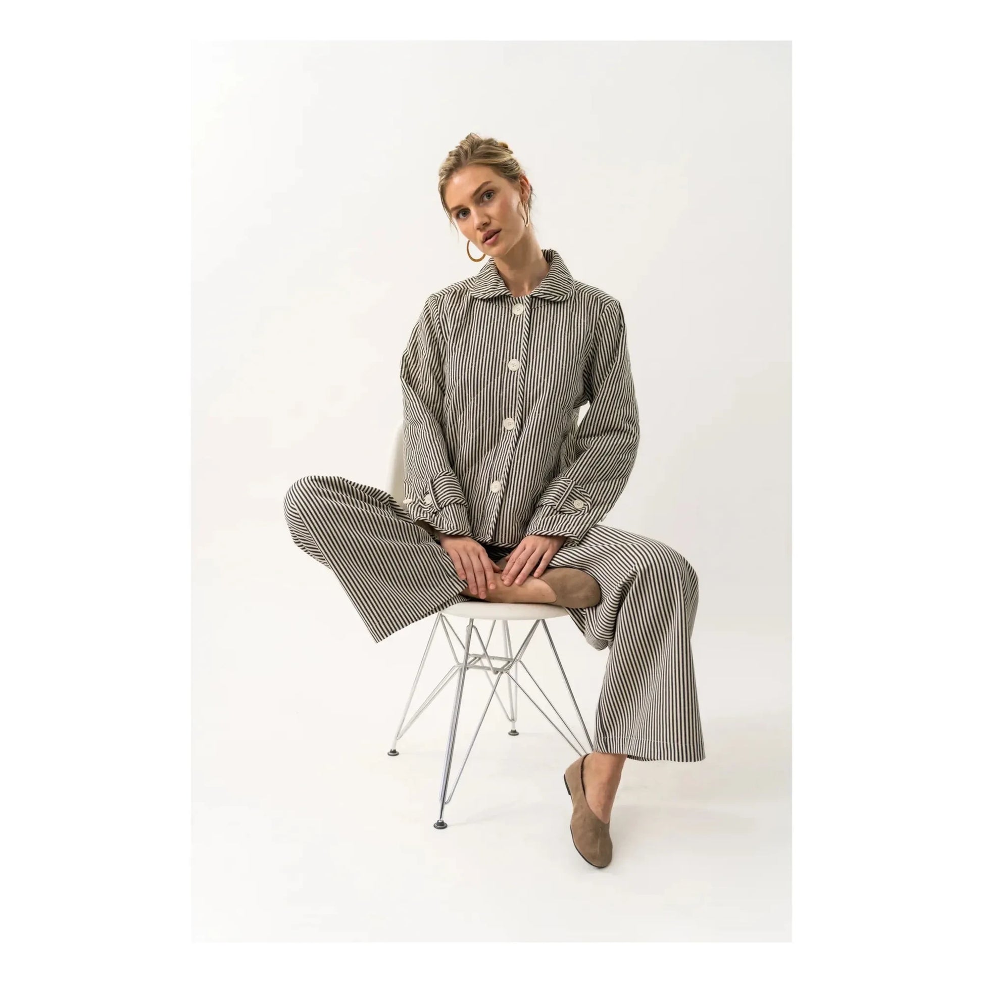 Lollys Laundry - Viola Cotton Jacket | Black