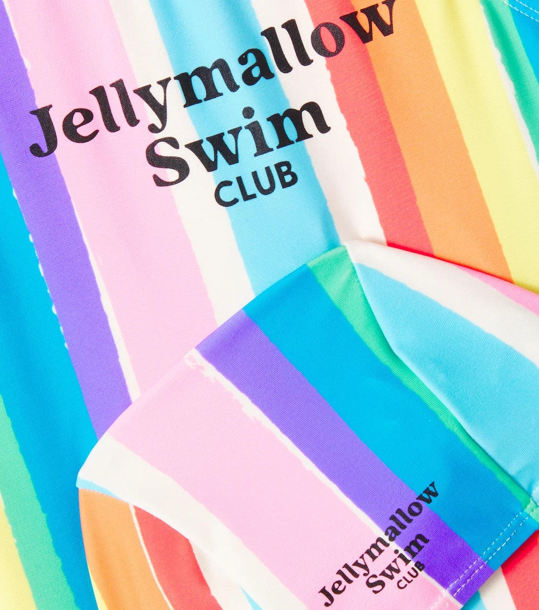 Jellymallow - Rainbow swimsuit and cap set