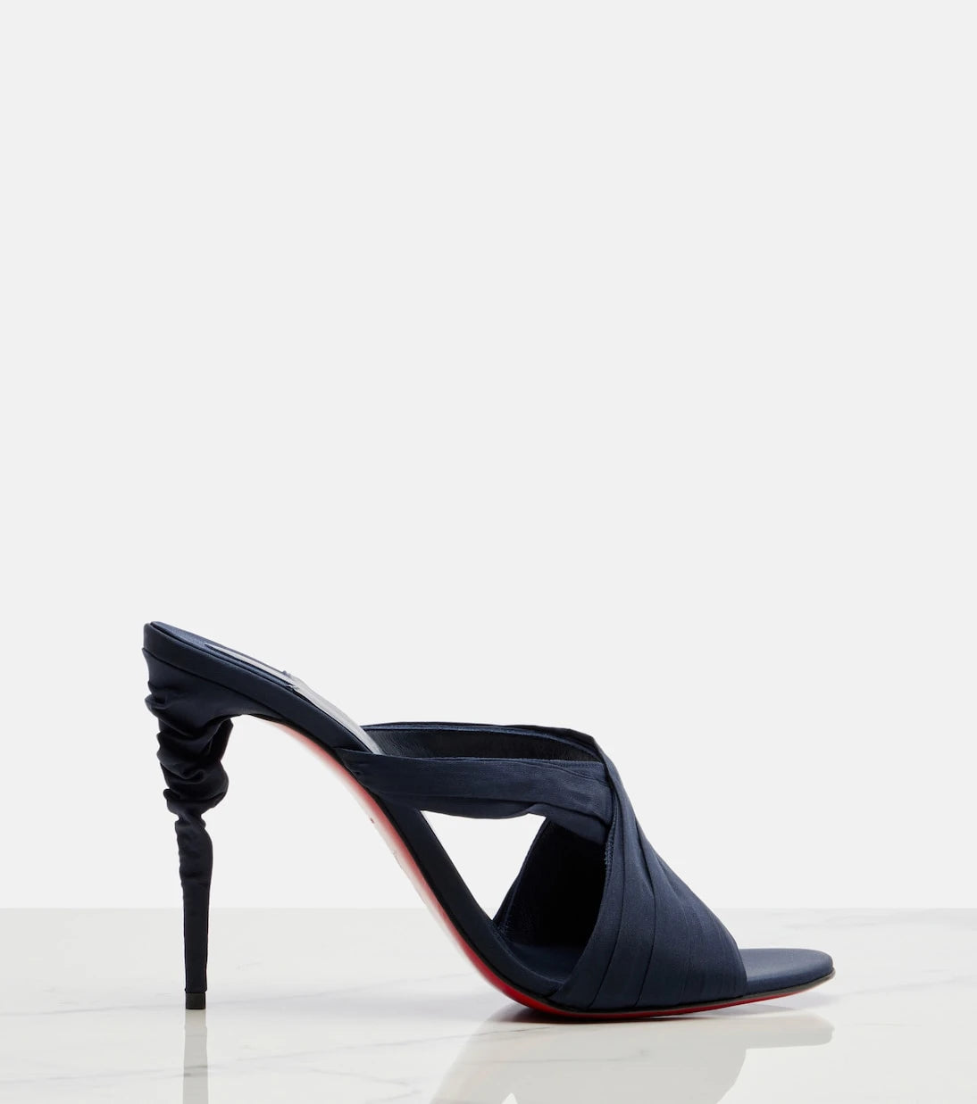 Christian Louboutin - Affabula taffeta mules