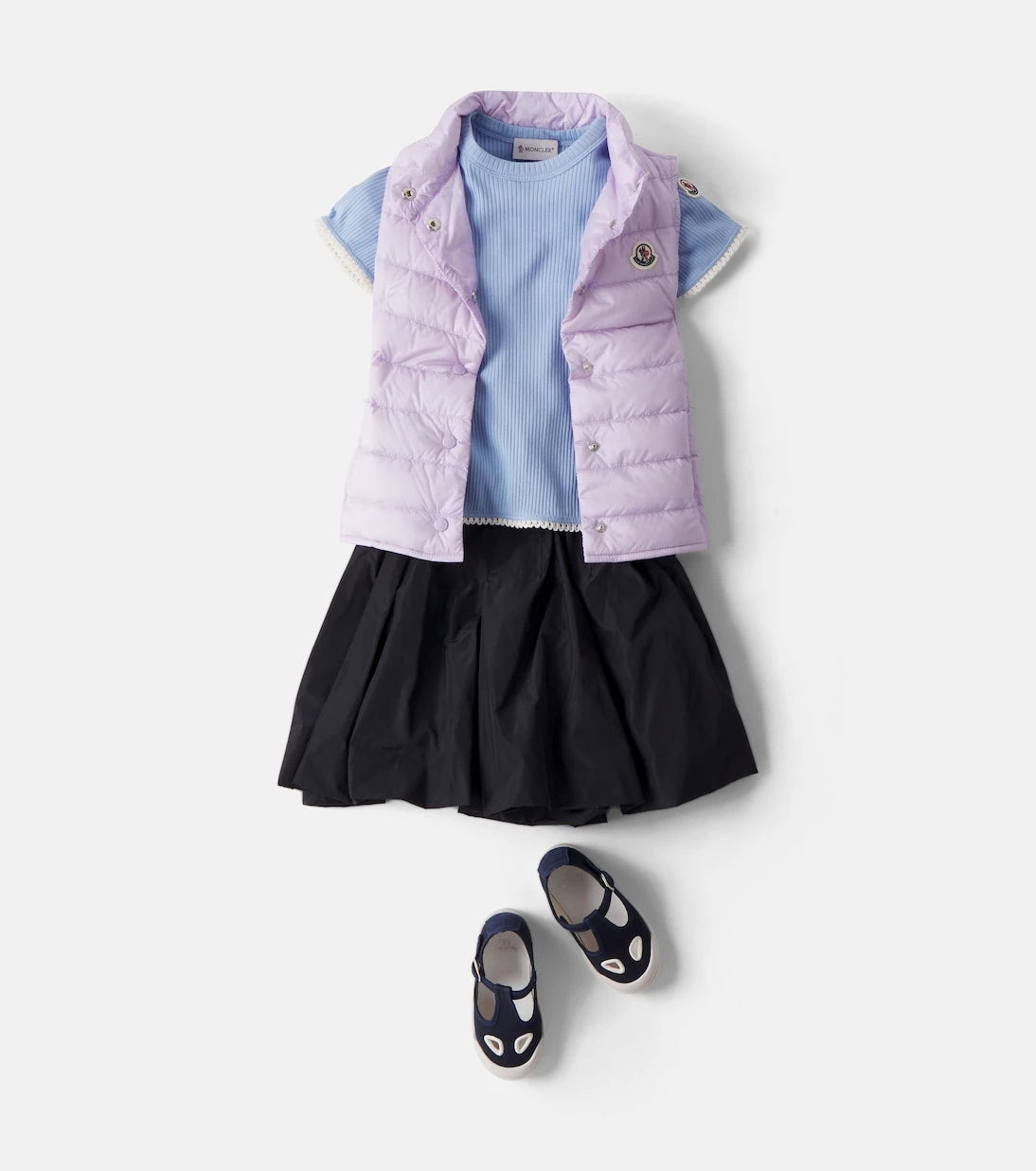 Moncler Enfant - Logo skirt