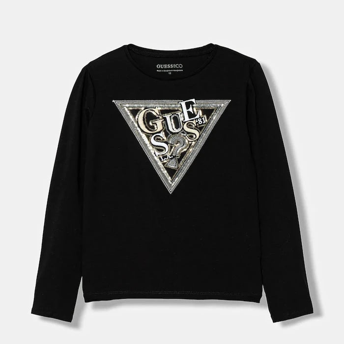 Детска блуза с дълги ръкави Guess