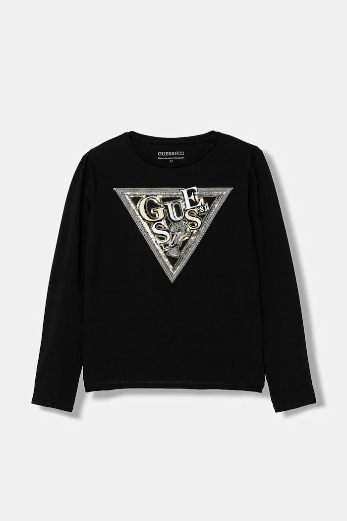 Детска блуза с дълги ръкави Guess