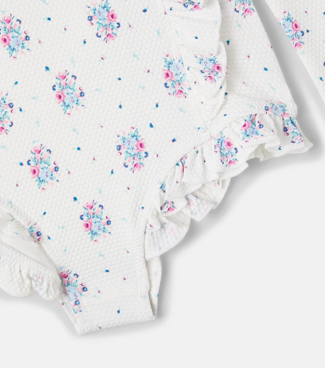 Louise Misha - Aurelie floral ruffled swimsuit