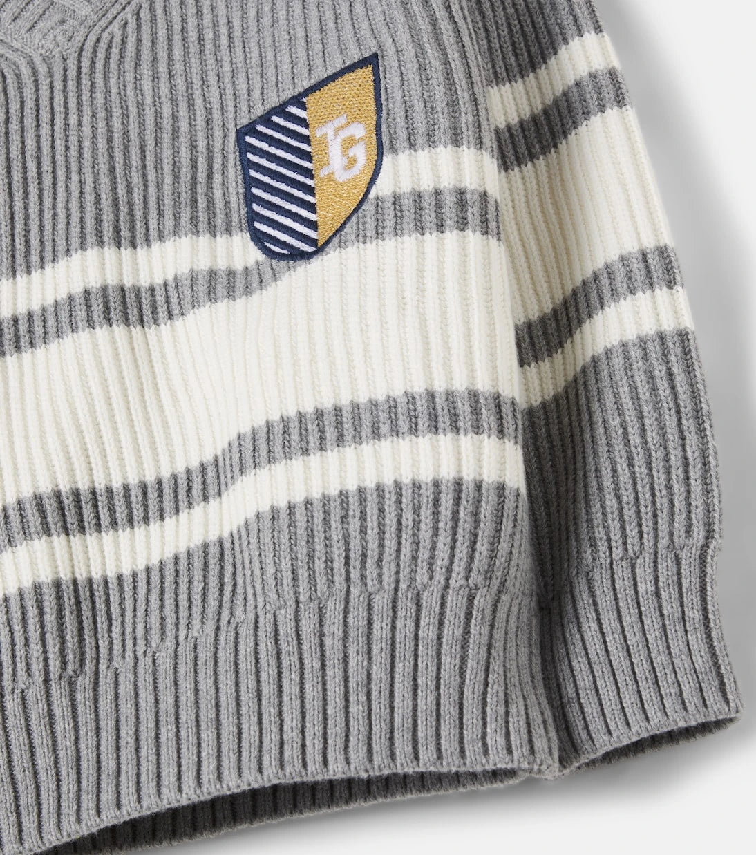 Il Gufo - Striped cotton sweater
